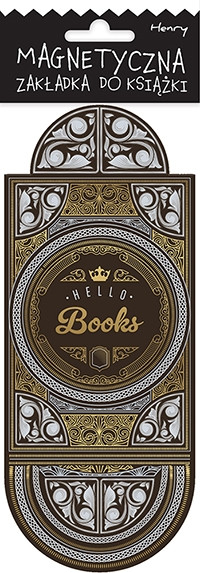 Zakładka magnetyczna owal Hello Books Henry